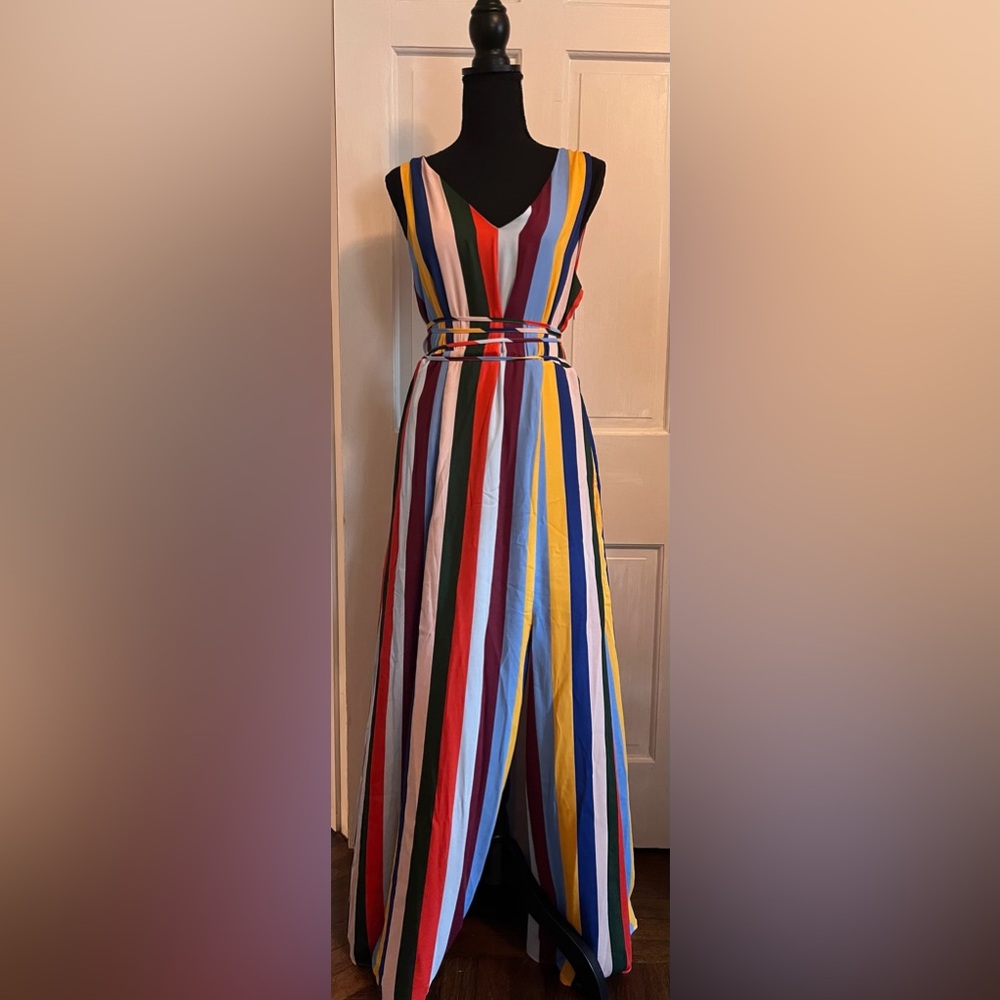 Multi-Colored Women’s Medium Maxi Dress